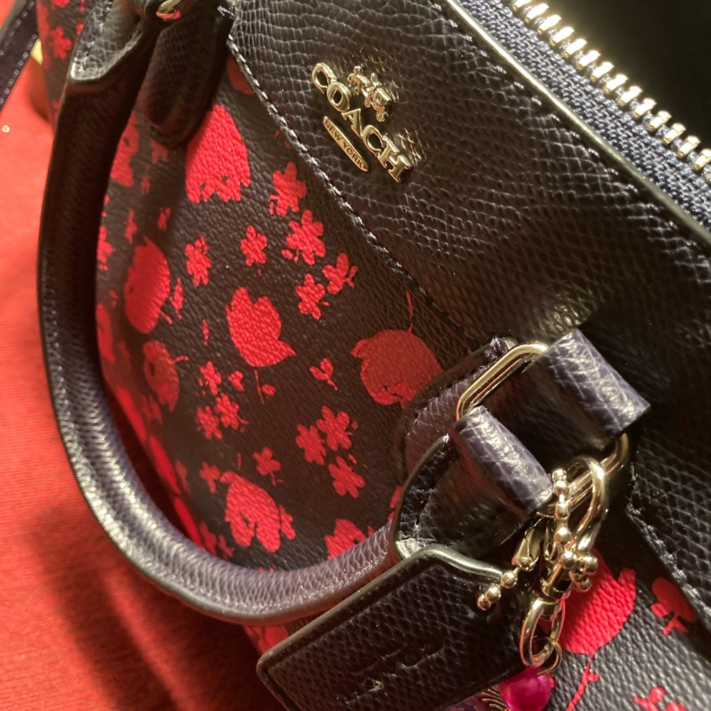 Coach F55466 Mini Bennett Satchel with Crossbody Strap - Picture 10 of 16